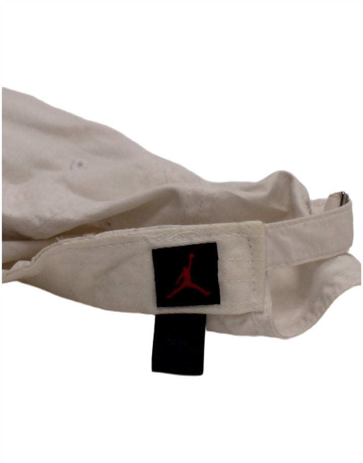 Jordan Herren-Baseballkappe mit Grafik, Einheitsgröße, weiße Baumwolle