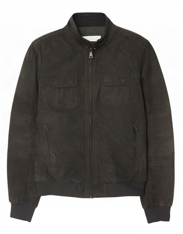 Conbipel Herren Wildleder Bomberjacke IT 54 XL Grün