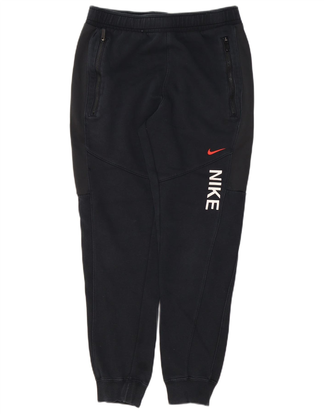 NIKE Herren-Trainingsanzug mit Grafik, Jogginghose, Größe S, Schwarz, Baumwolle