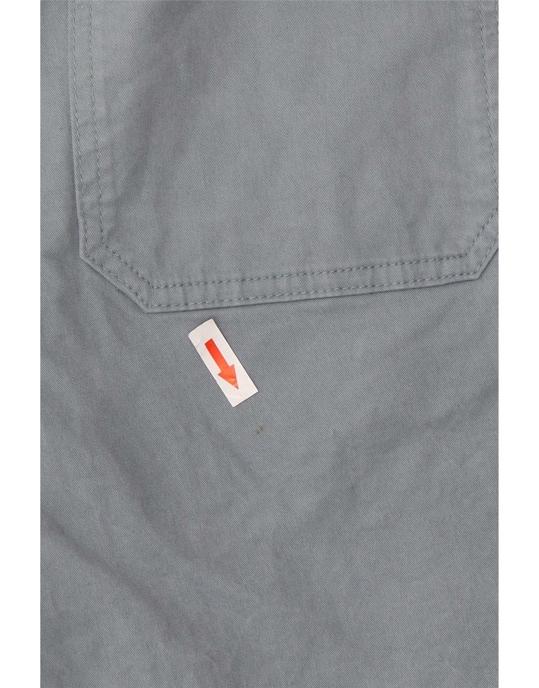 Marks & Spencer Herren-Chinoshorts W34, Größe L, Blau, Baumwolle