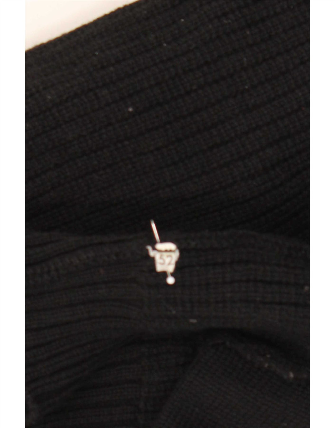 Vintage Damen Cardigan Pullover IT 52 2XL Schwarz