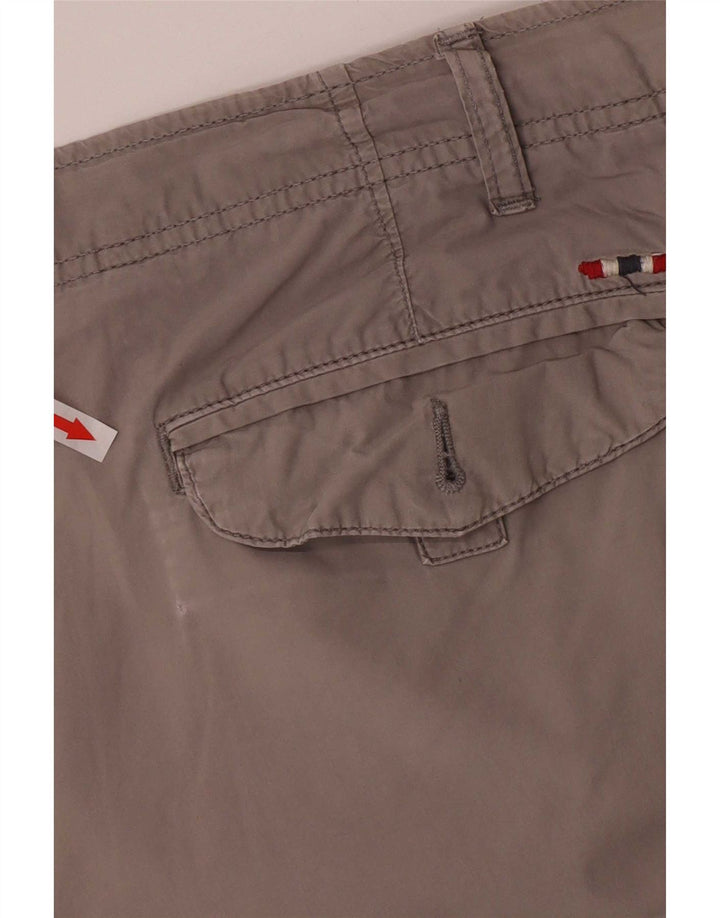 Napapijri Herren Cargo Shorts Large W35 Grau