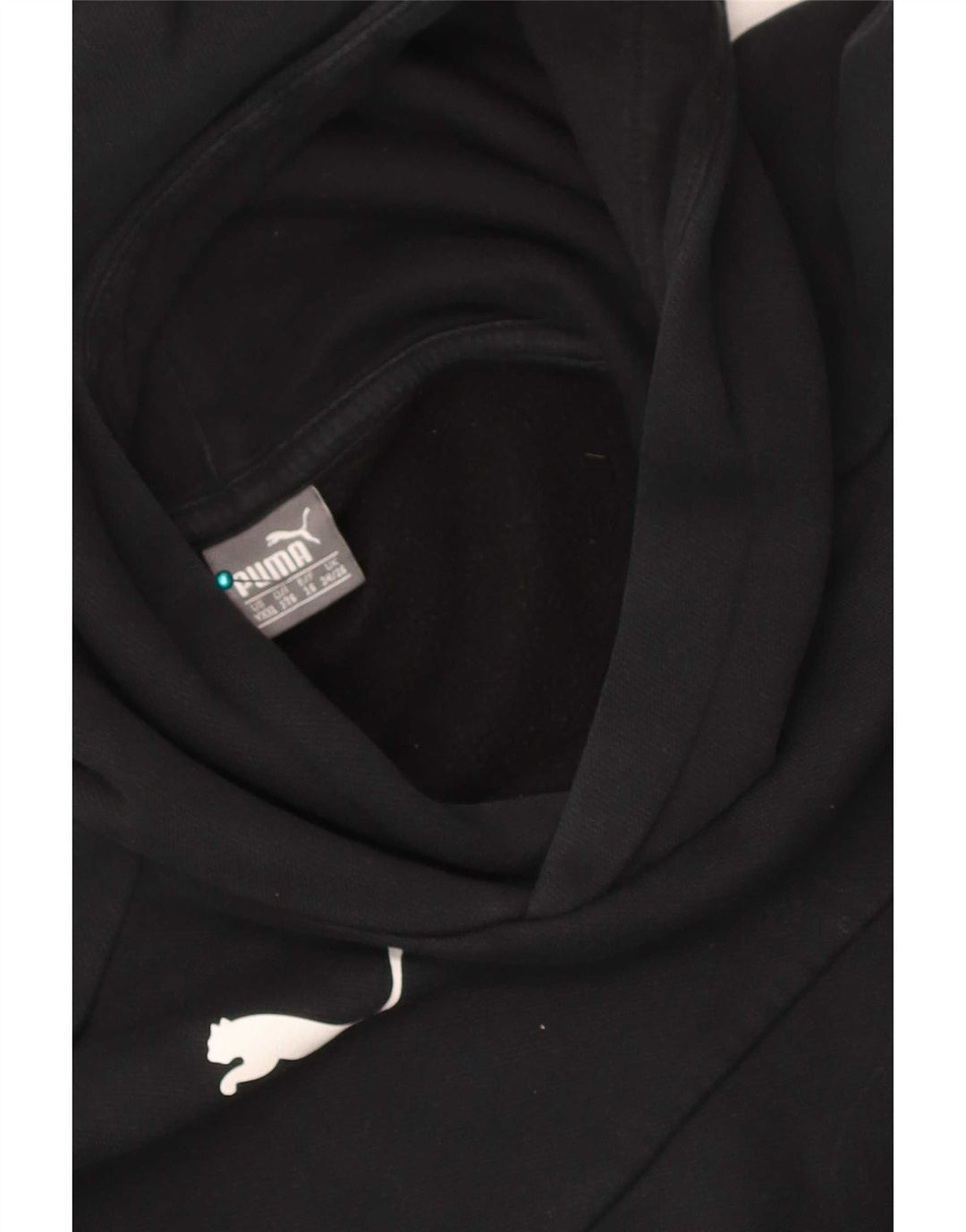 Puma Jungen Kapuzenpullover, 15–16 Jahre, Schwarz