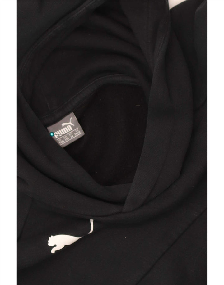 Puma Jungen Kapuzenpullover, 15–16 Jahre, Schwarz