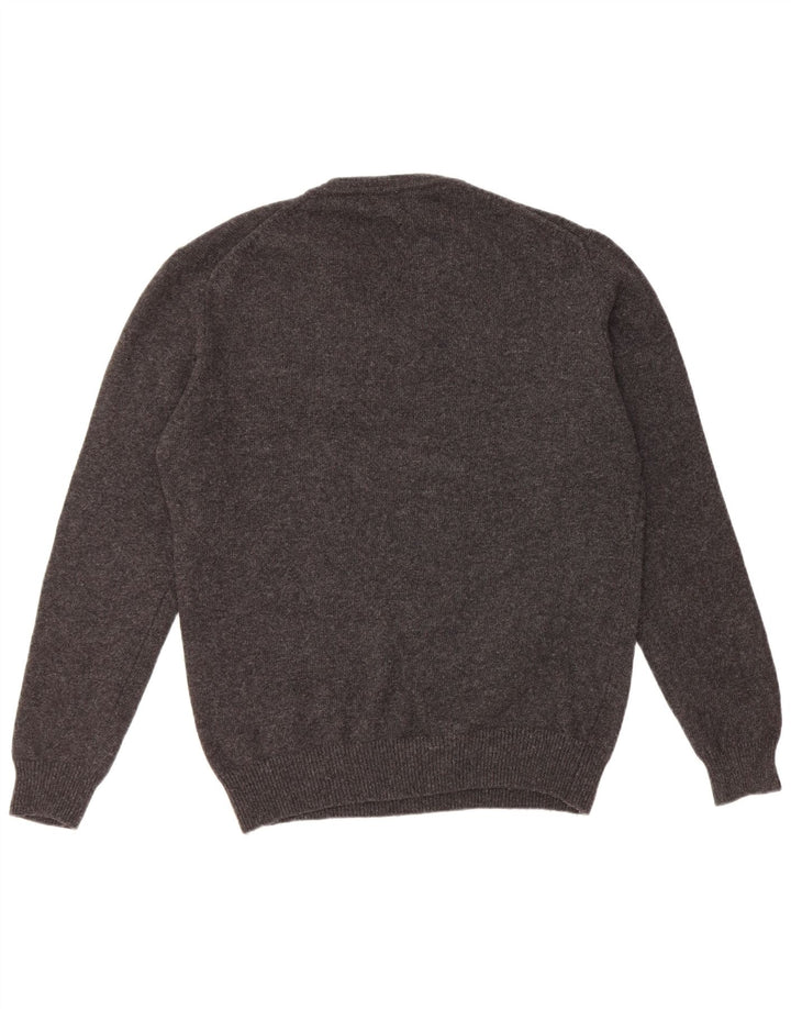 Fila Herren-Pullover mit V-Ausschnitt, XL, schwarze Wolle