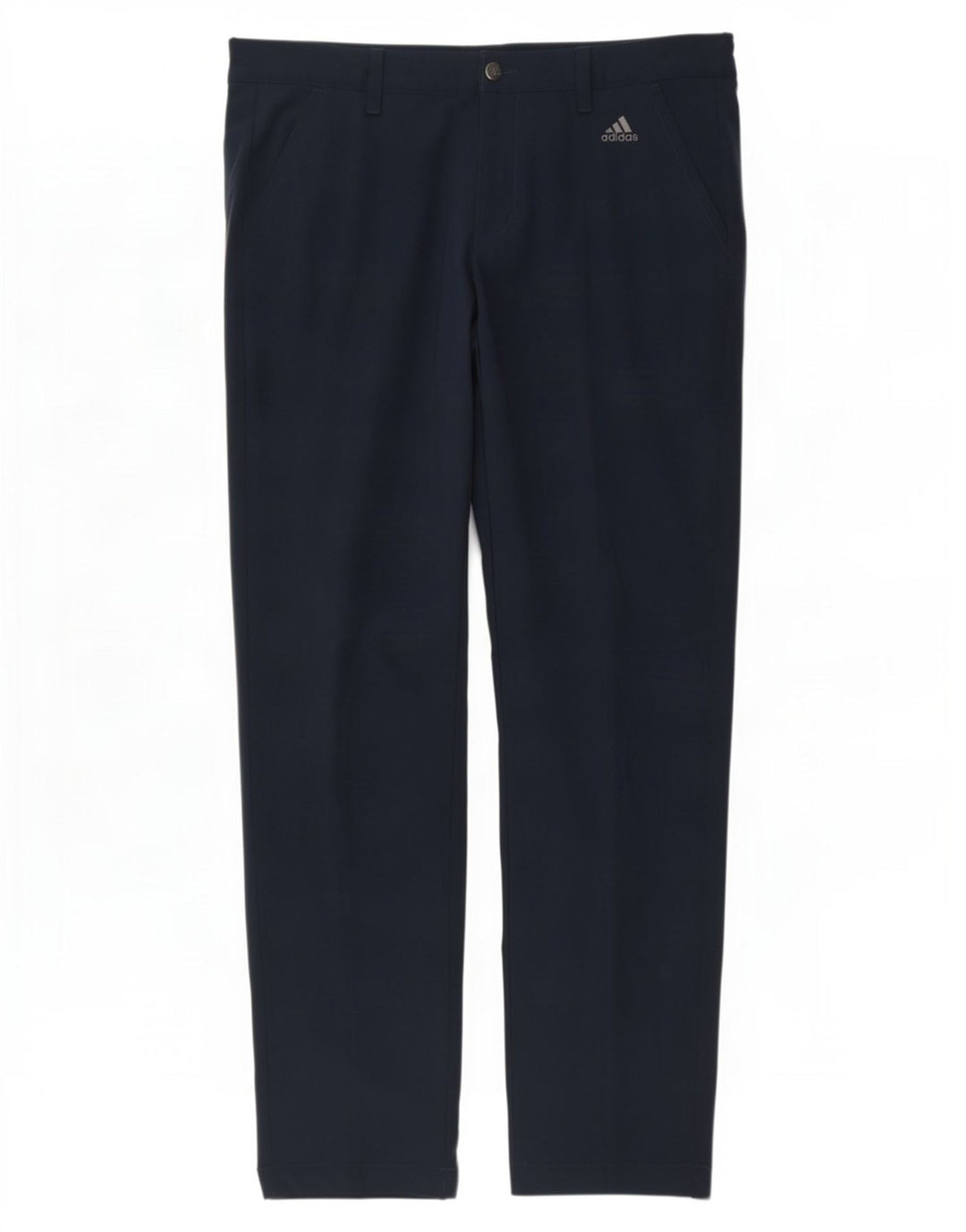 Adidas Herren Slim Chino Hose W34 L32 Marineblau Polyester