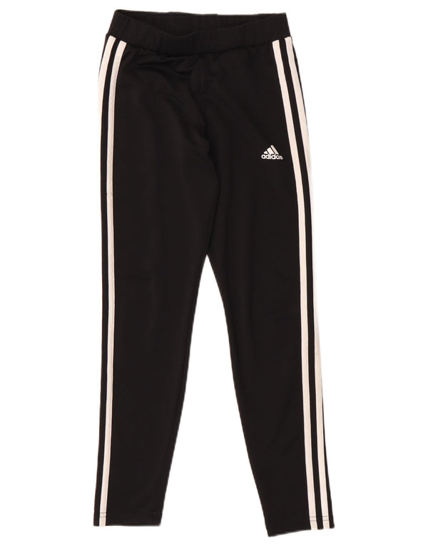 Adidas Aeroready-Leggings für Mädchen, 11–12 Jahre, schwarzes Polyester