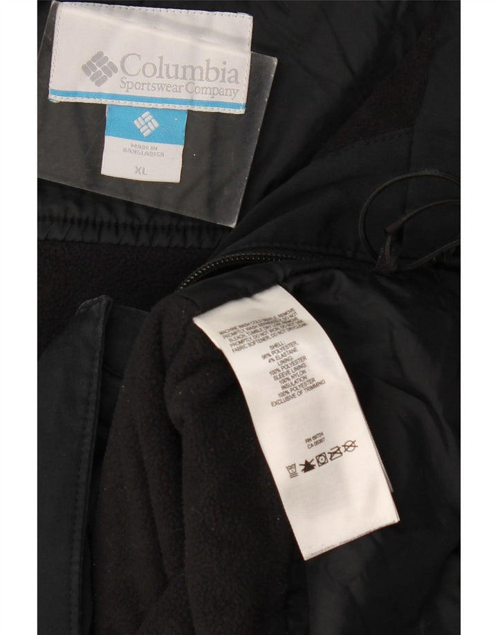 COLUMBIA Herren-Windbreakerjacke mit Kapuze, UK 42, XL, grau, Polyester