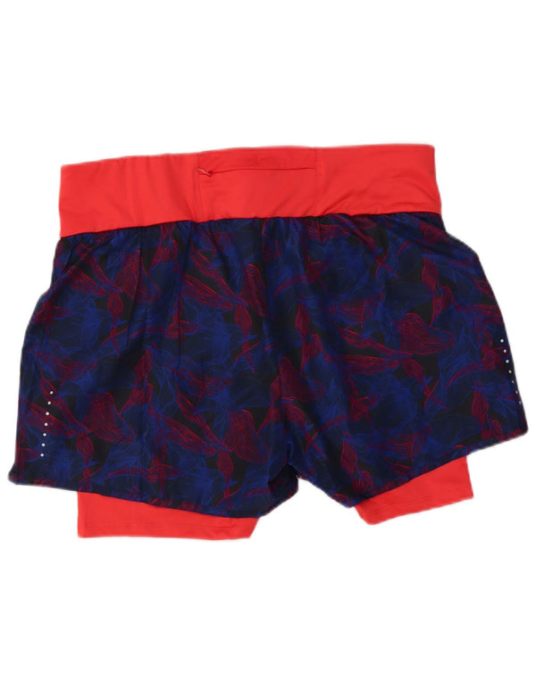 Crivit Damen Sportshorts UK 16/18 Large Marineblau geblümt