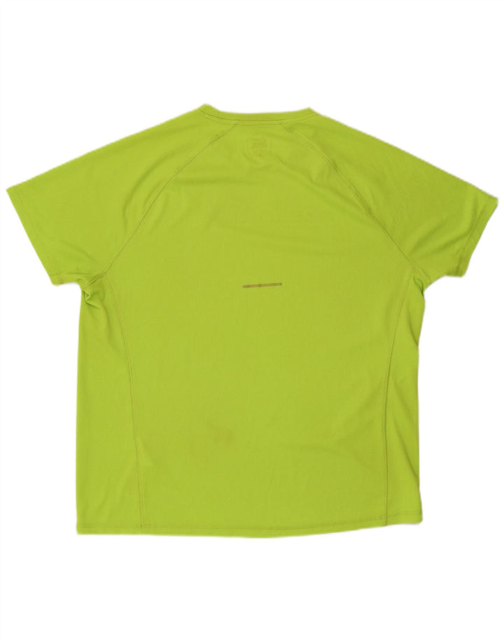 Asics Herren T-Shirt Top 2XL Grün Polyester
