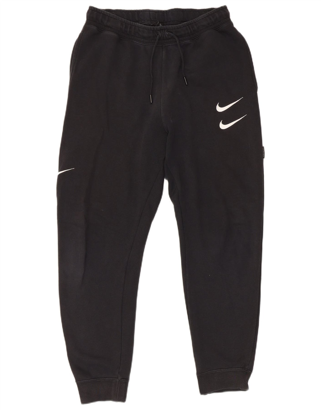 Nike Herren-Trainingsanzug mit Swoosh-Grafik, Jogginghose, Größe S, Schwarz