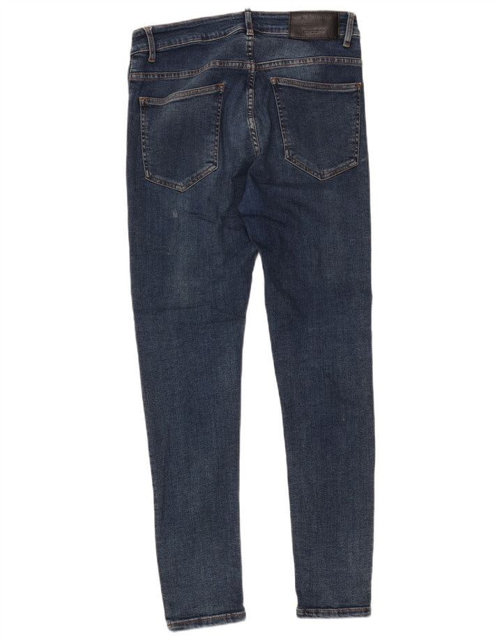 Zara Herren Skinny Jeans EU 42 Large W32 L30 Blau
