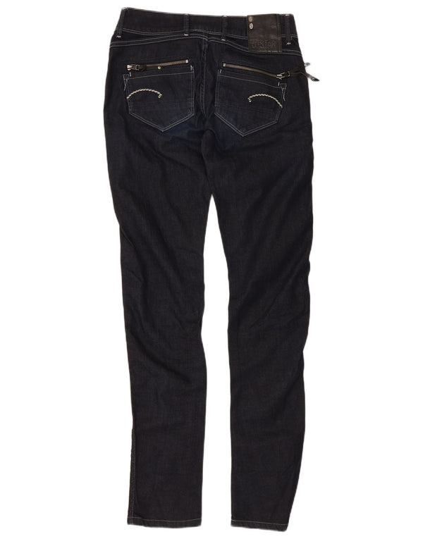 G-Star Damen-Jeans mit niedriger Taille, Röhrenjeans, W29, L32, Marineblau, Baumwolle