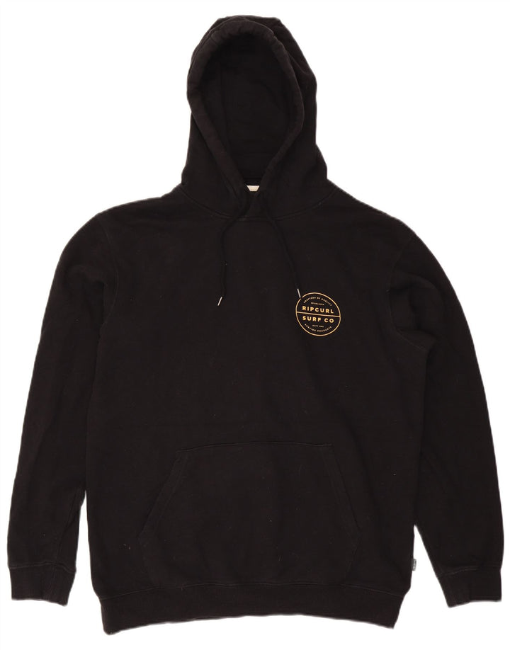 RIP CURL Herren-Kapuzenpullover mit Grafik, mittelschwarz, Baumwolle