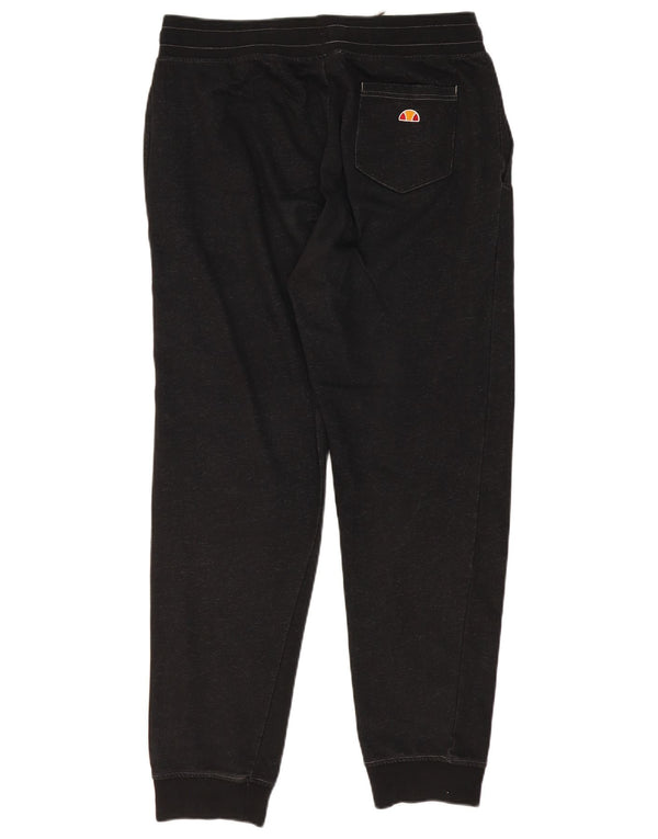 Ellesse Womens Graphic Trainingshose Jogger UK 20 2XL Schwarz Baumwolle