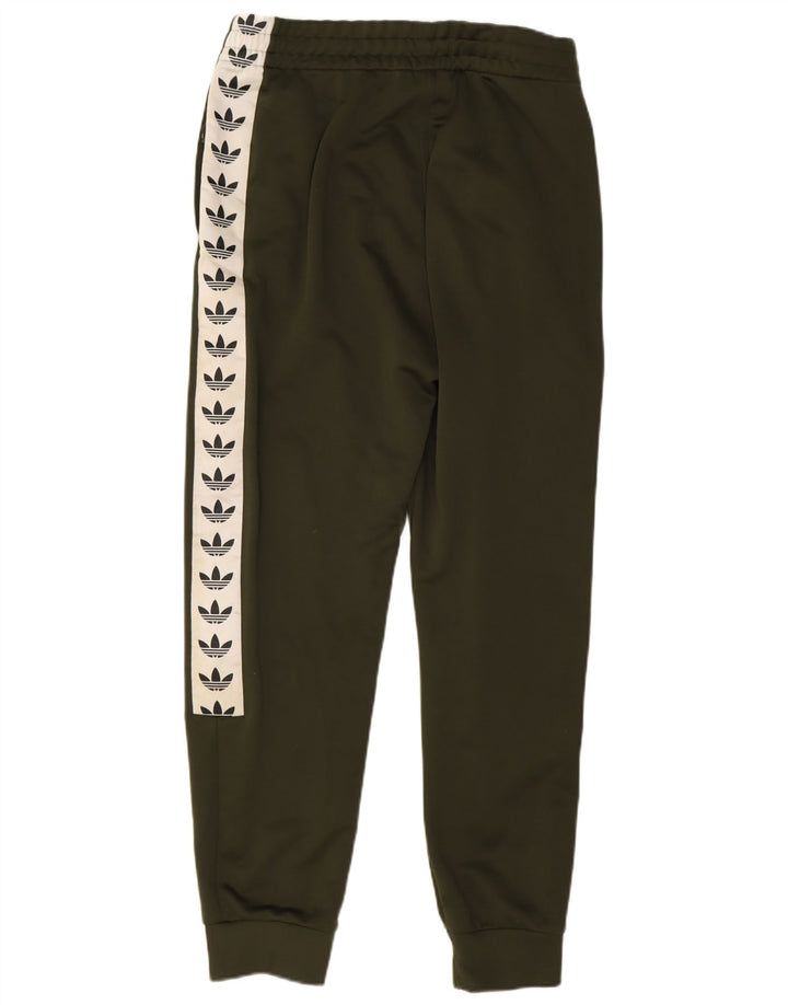 Adidas Herren-Trainingsanzug mit Grafik, Jogginghose, Mittelkhaki, Farbblock