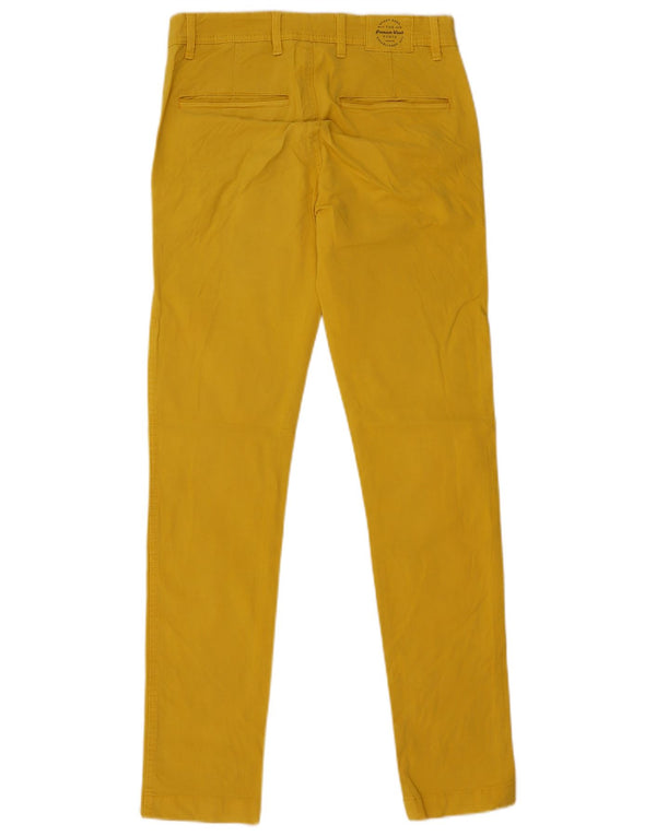 Zara Slim Chino-Hose für Herren, EU 36, XS, W29, L32, Gelb