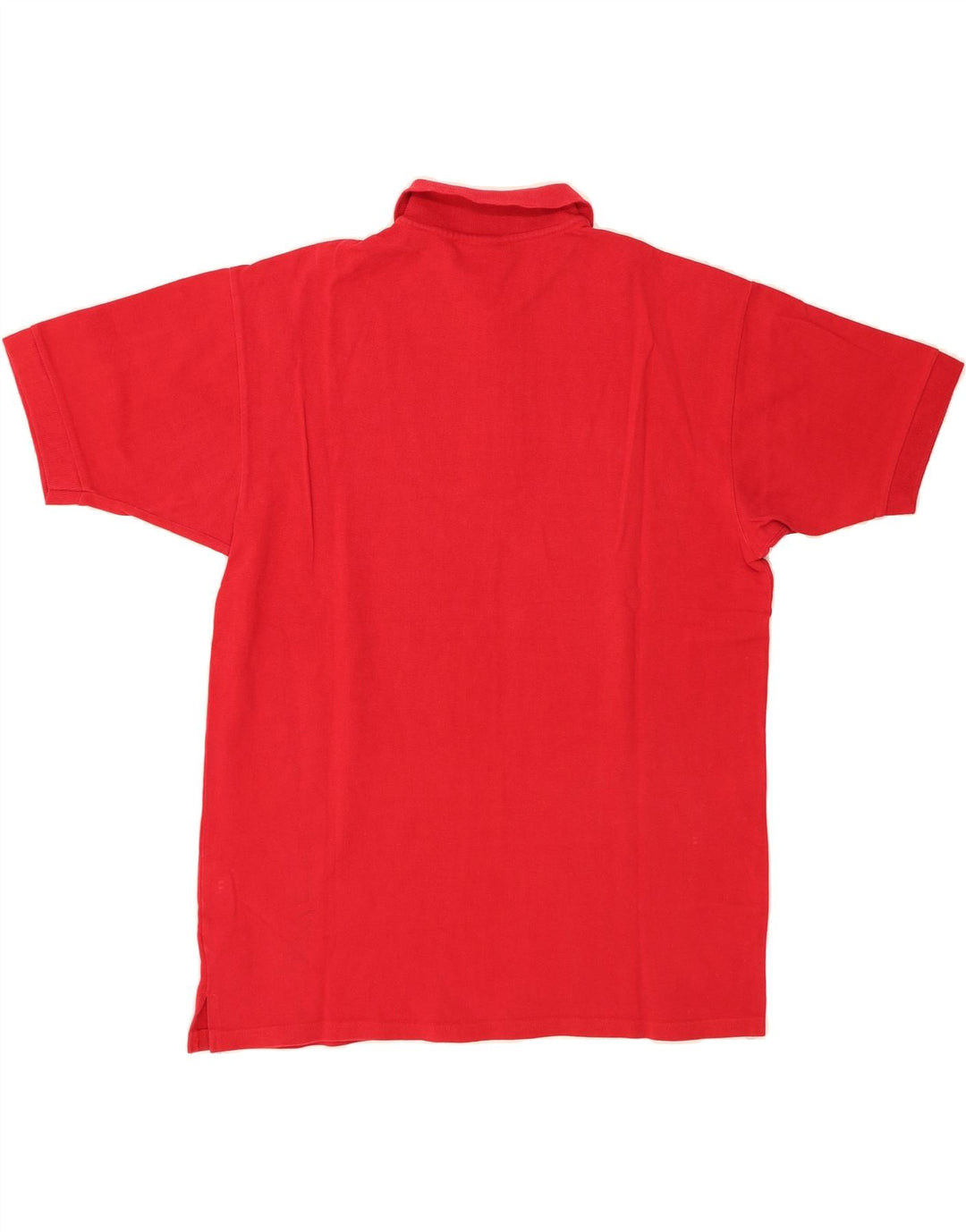 SPALDING Mens Polo Shirt XL Red Cotton Vintage Spalding and Second-Hand Spalding from Messina Hembry 