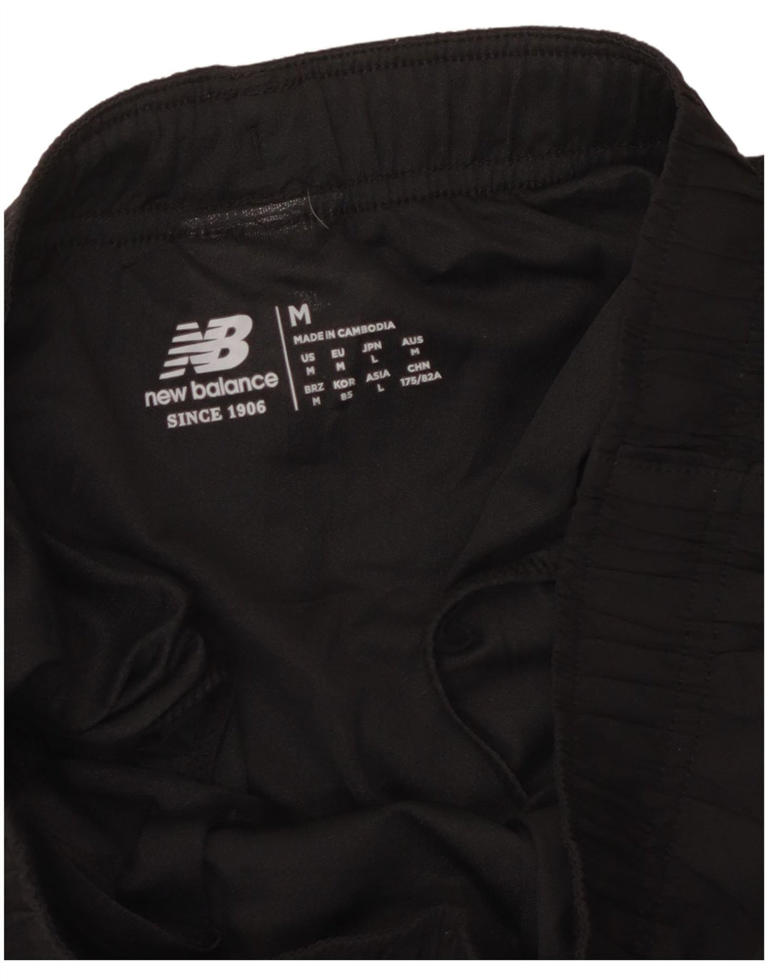 New Balance Herren Sportshorts Medium Schwarz