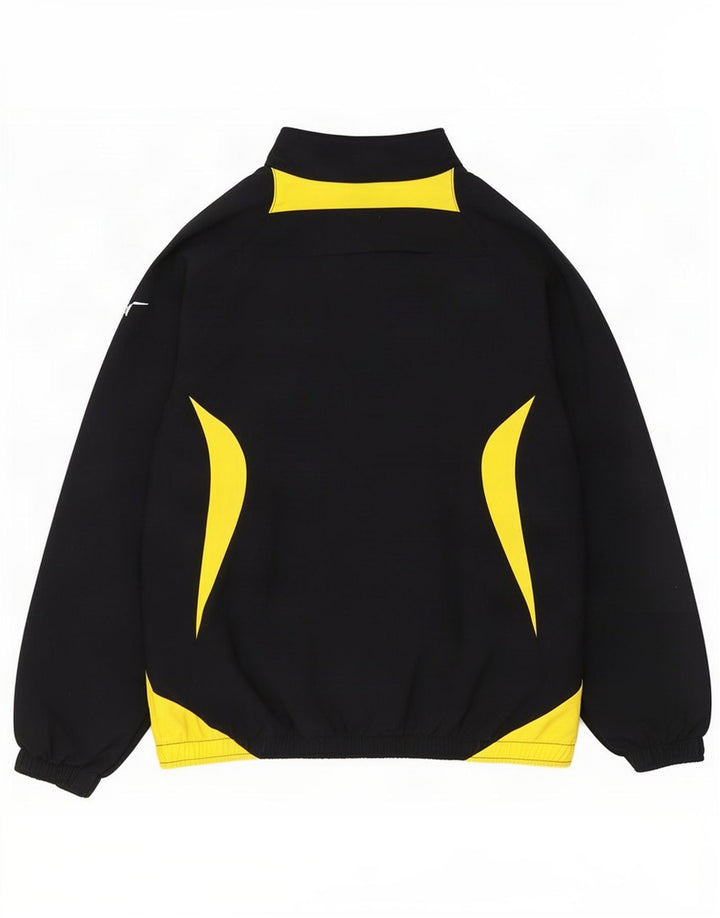 Nike Jungen-Trainingsanzug-Top-Jacke, 12–13 Jahre, Größe L, Schwarz, Farbblock