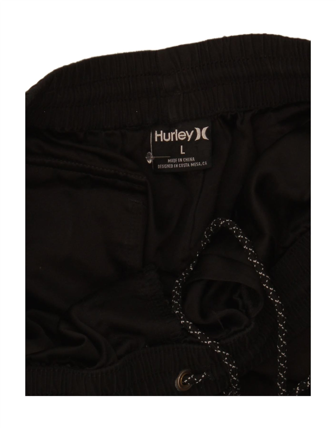 Hurley Herren-Sportshorts, Größe L, Schwarz