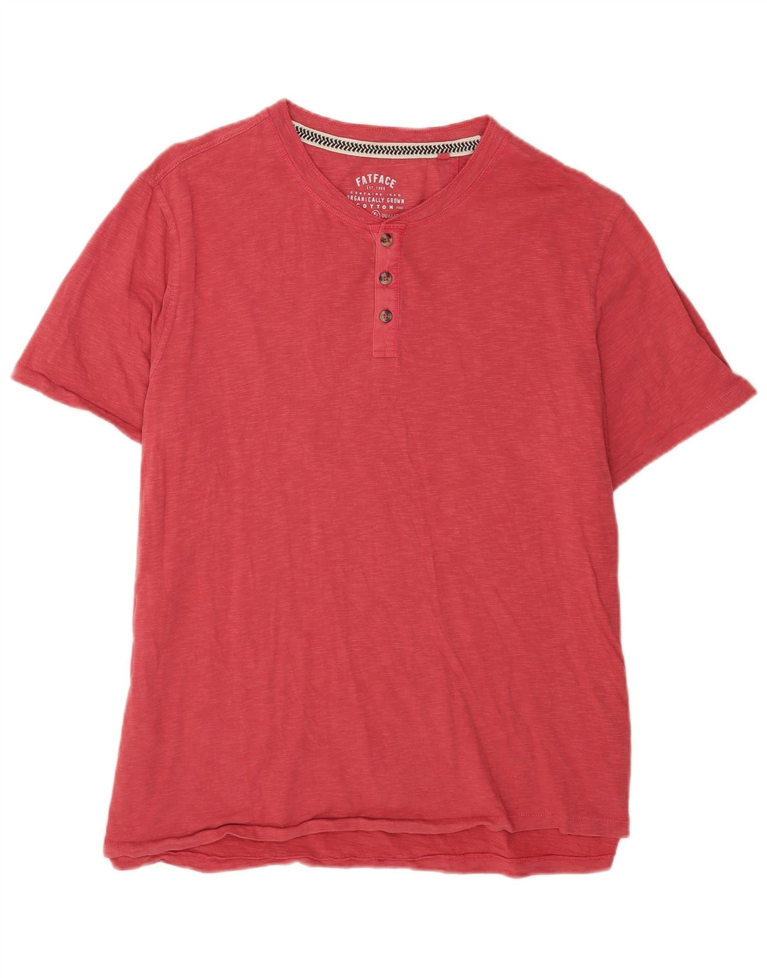 Fat Face Herren T-Shirt Top 2XL Rot Baumwolle