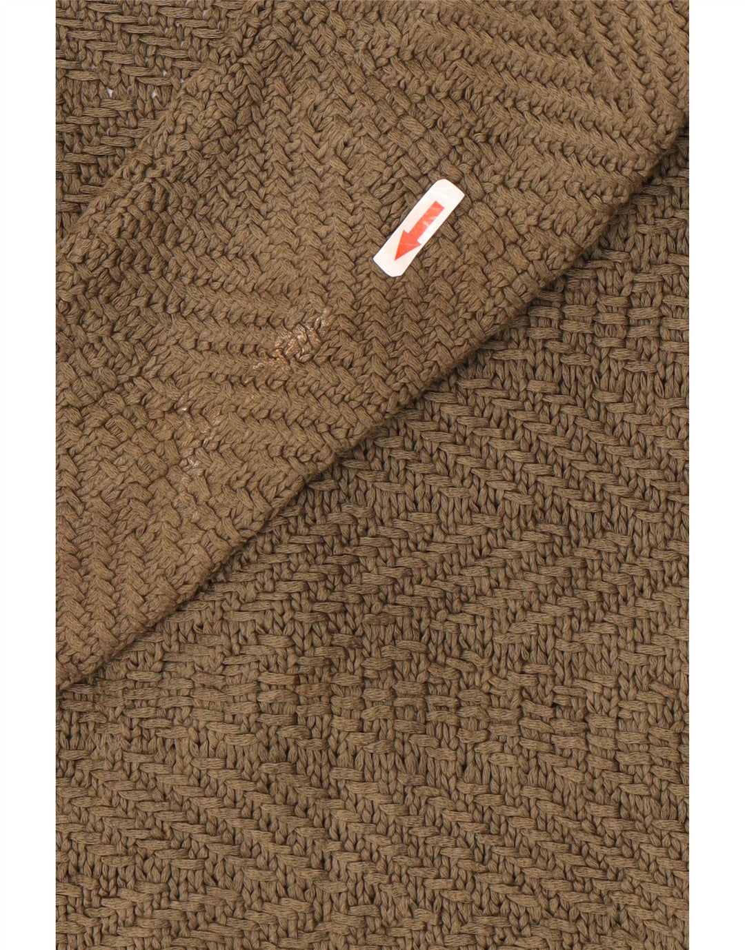 Offener Cardigan für Damen von Massimo Dutti, Gr. 12, mittleres Khaki