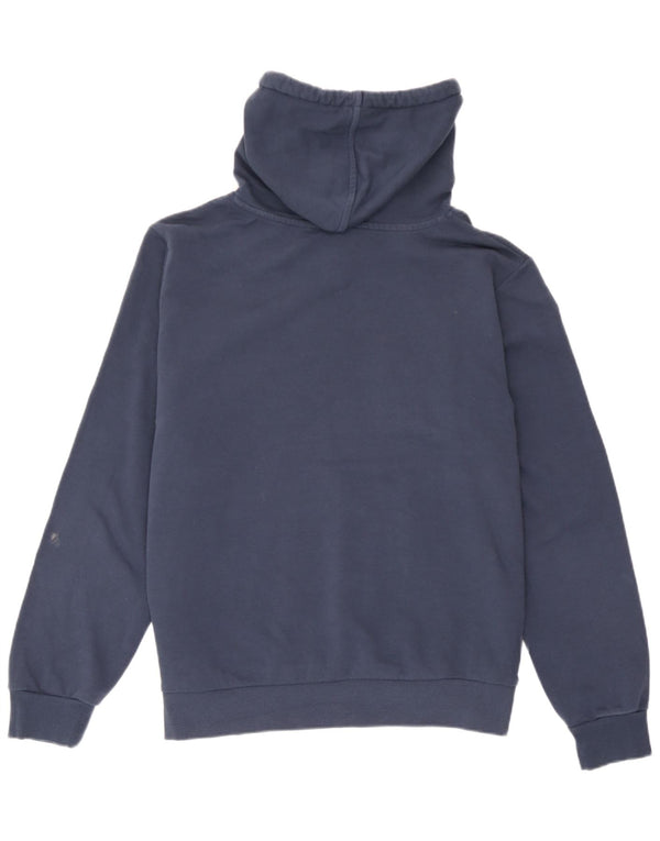 Marks & Spencer Damen Kapuzenpullover UK 16 Large Marineblau Baumwolle