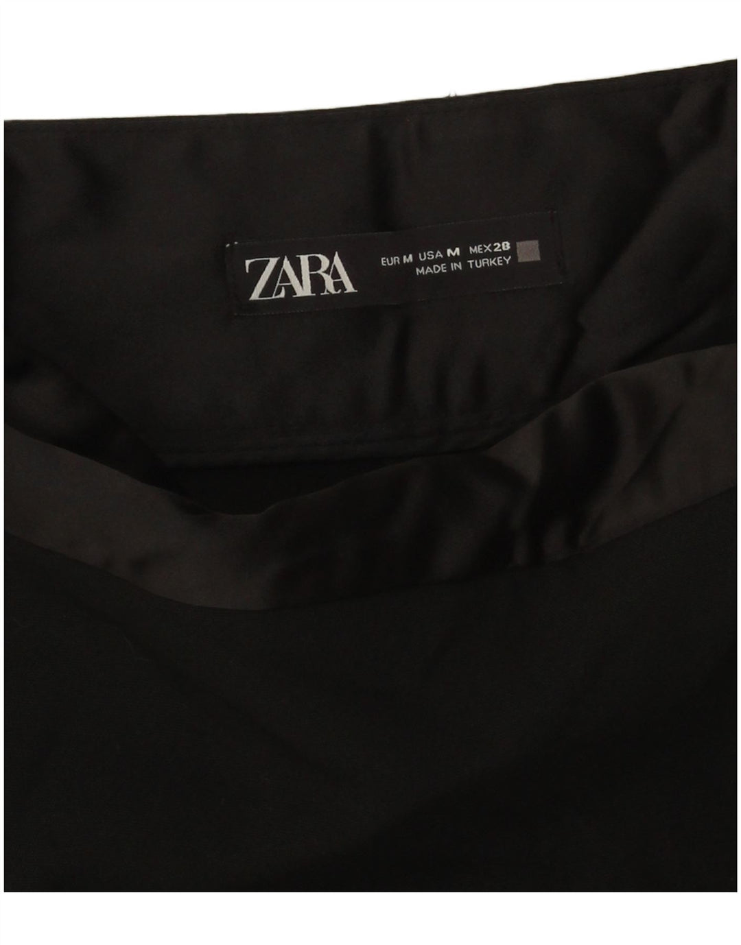 Zara Damen Casual Shorts Medium W28 Schwarz
