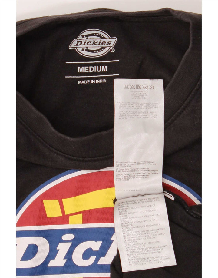 Dickies Herren-T-Shirt mit Grafik, mittelschwarze Baumwolle