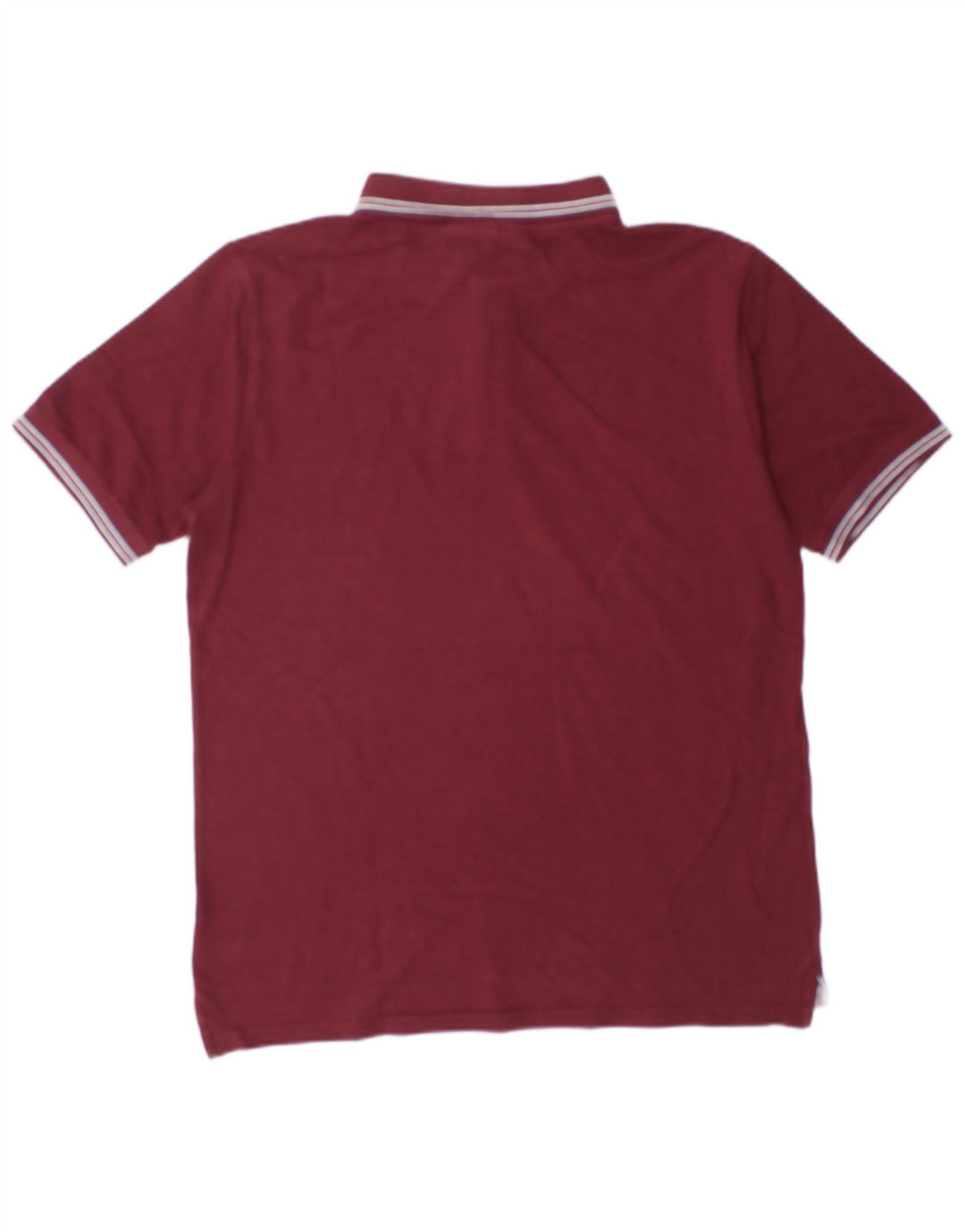 Fila Herren-Poloshirt, große kastanienbraune Baumwolle