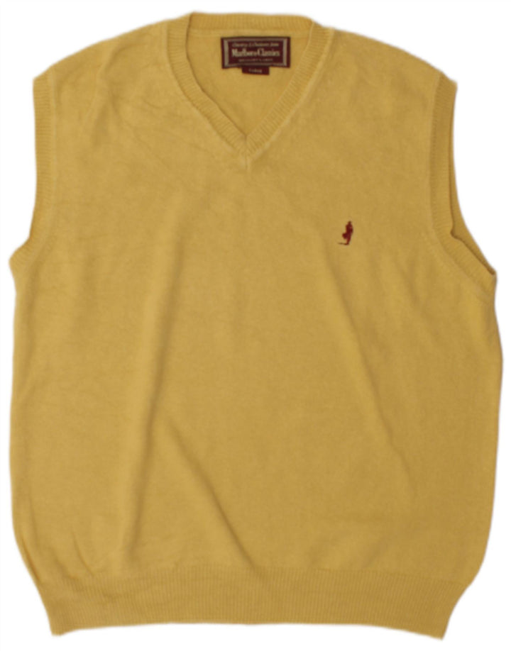Marlboro Classics Herren-Tanktop aus Baumwolle, groß, Gelb