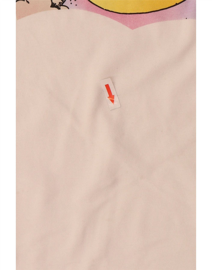 Levi's Damen-T-Shirt mit Grafik, UK 10, Größe S, Weiß