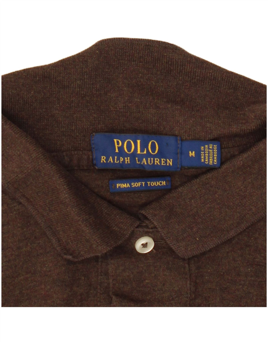 Polo Ralph Lauren Herren Poloshirt Mittelbraun