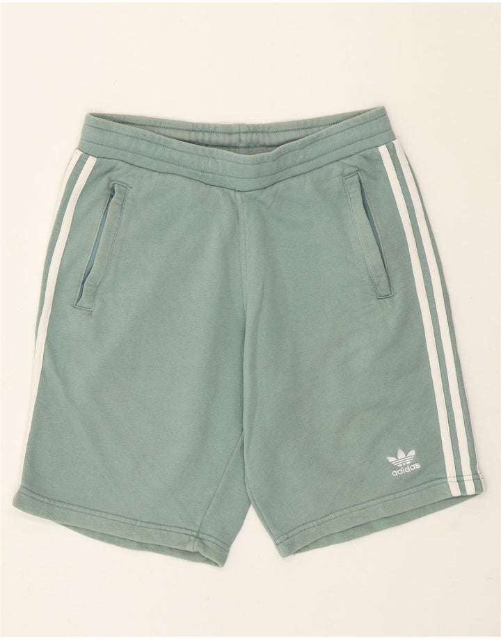 Adidas Herren Sport Shorts Kleine grüne Baumwolle