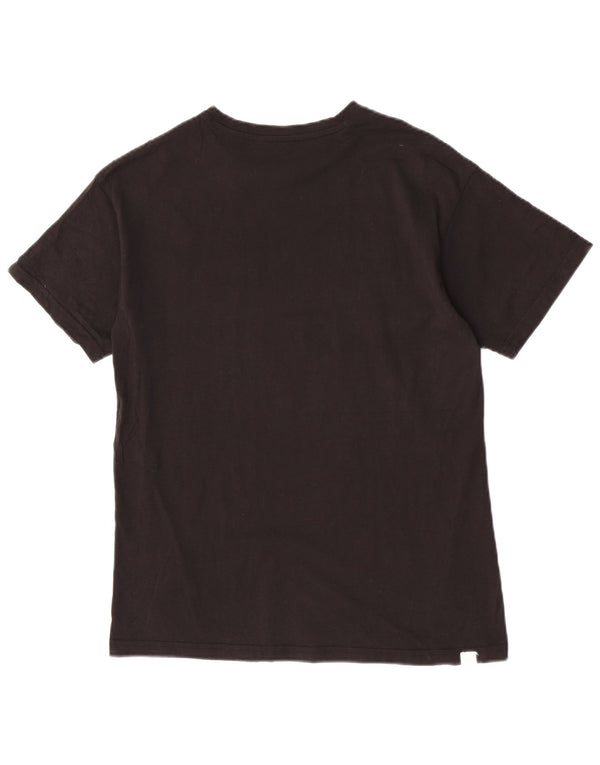 Puma Jungen T-Shirt mit Grafik, 13–14 Jahre, schwarze Baumwolle