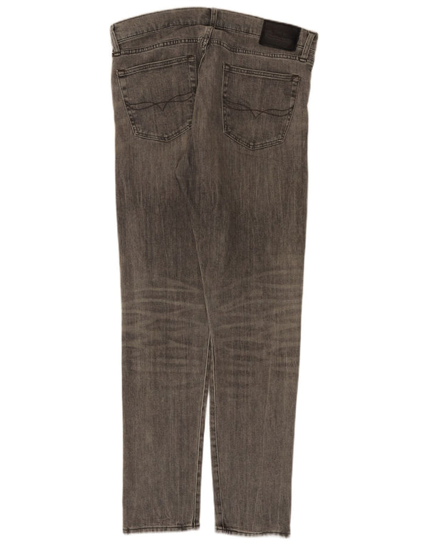 Polo Ralph Lauren Herren Slim Jeans W34 L32 Graue Baumwolle