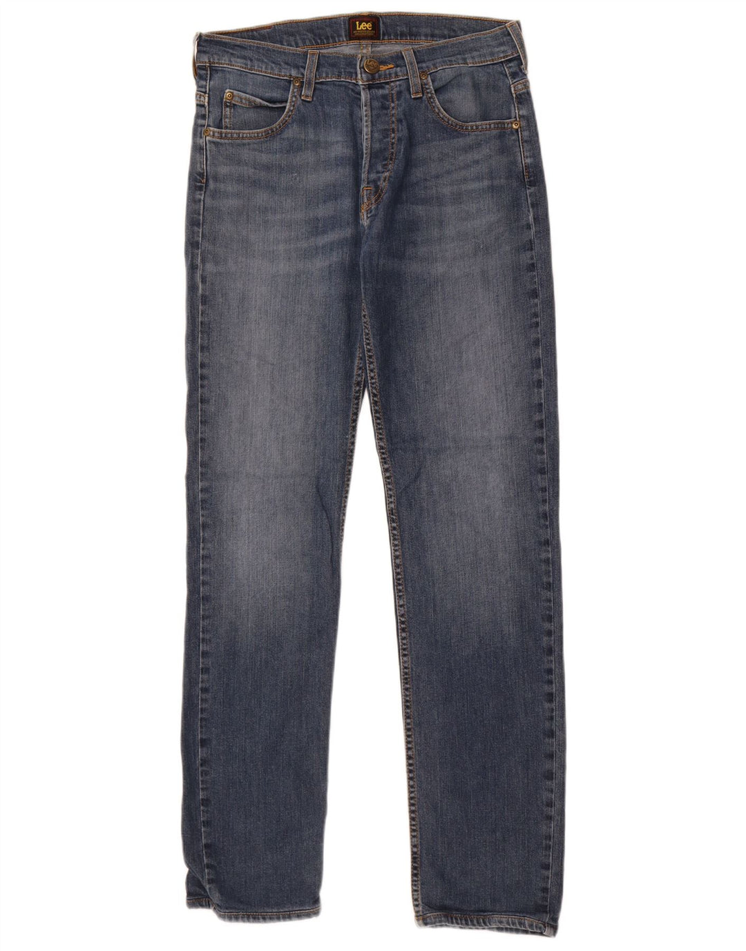 Lee Herren Powell Slim Jeans W29 L31 Blaue Baumwolle