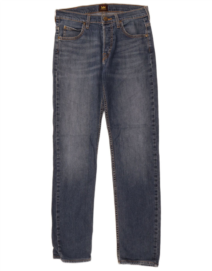Lee Herren Powell Slim Jeans W29 L31 Blaue Baumwolle