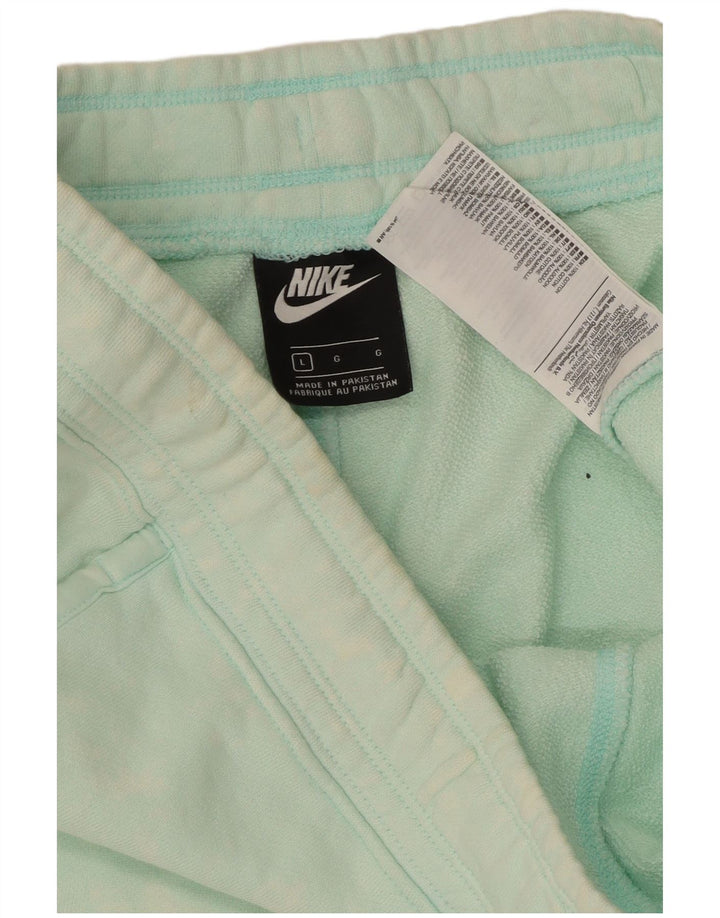Nike Herren-Sportshorts, groß, grüne Baumwolle