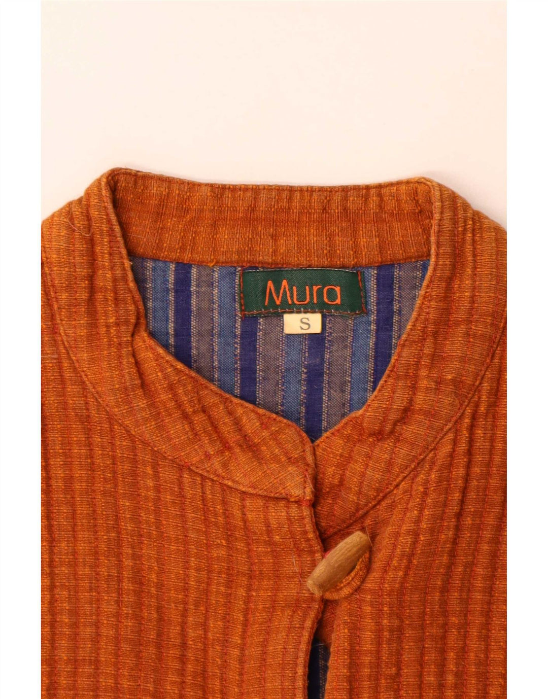 Vintage Damen Bomberjacke UK 10 Small Orange