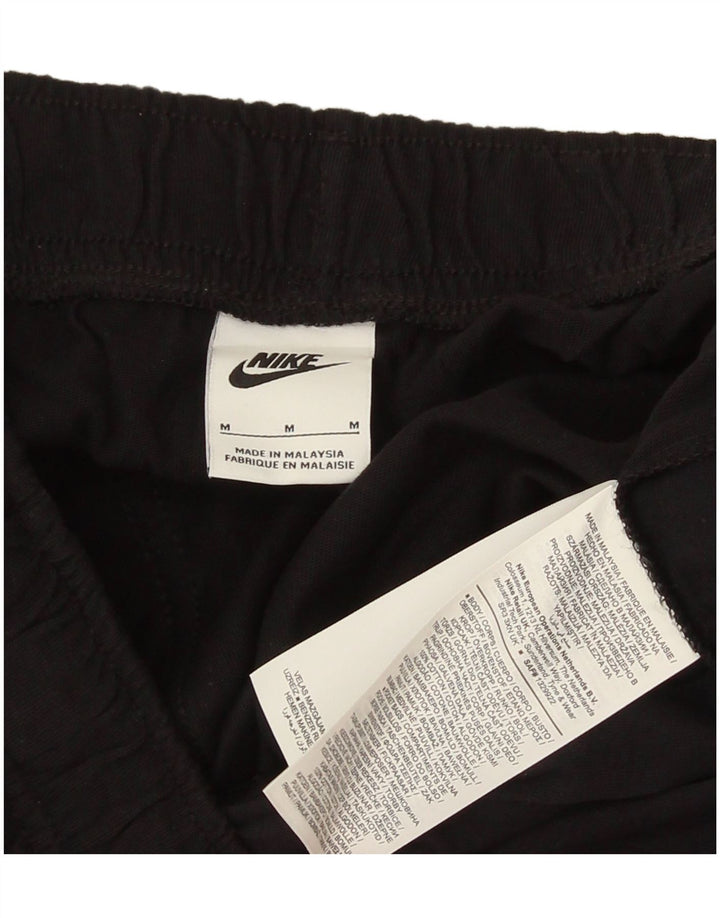 Nike Herren-Sportshorts, mittelgroß, schwarze Baumwolle