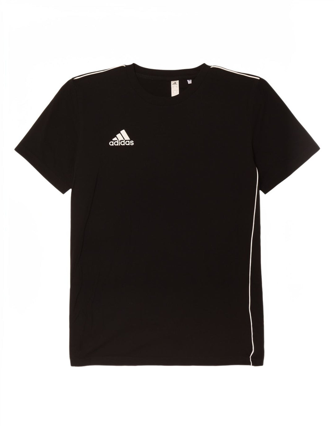 Adidas Herren T-Shirt Top Medium Schwarz Baumwolle
