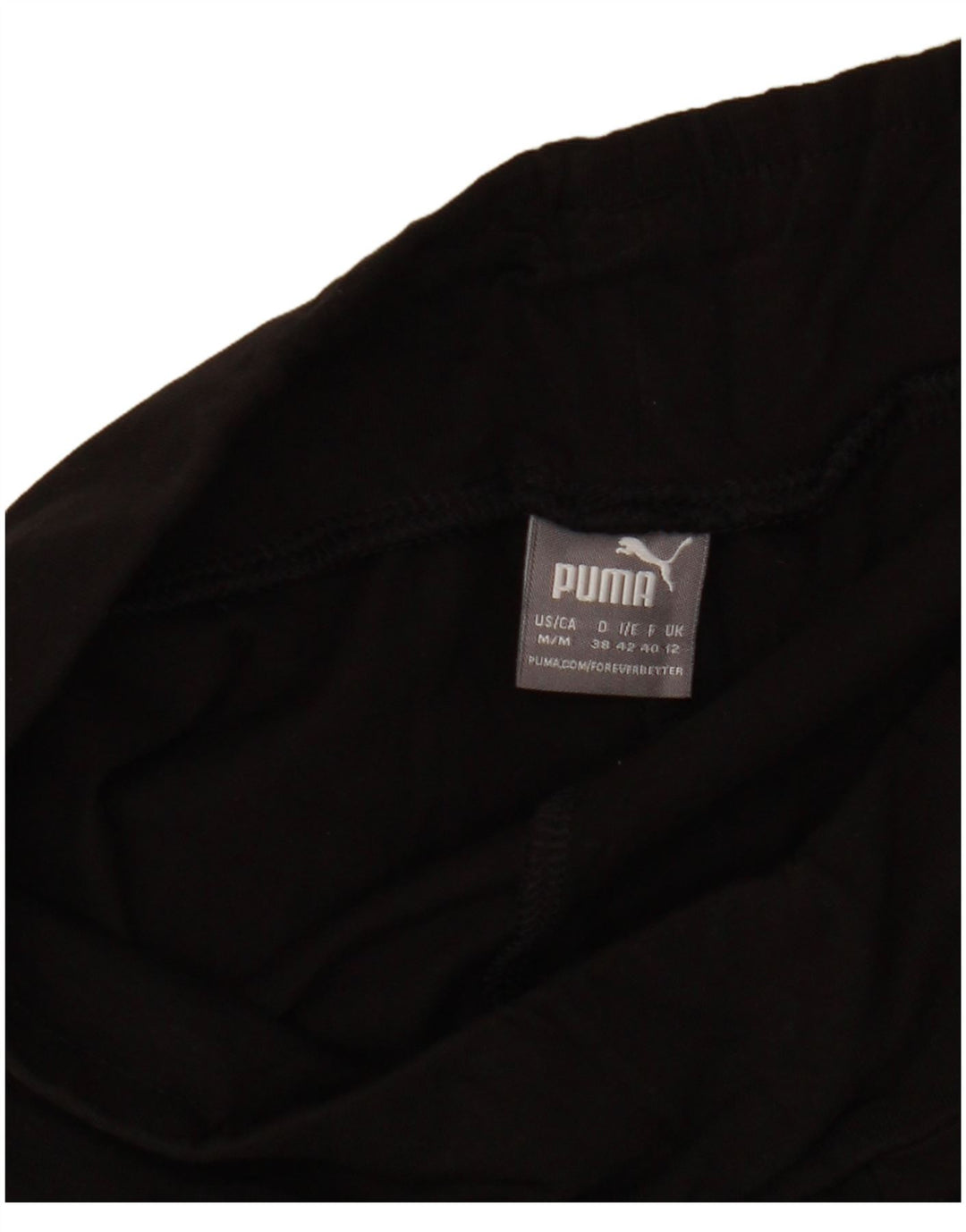 PUMA Damen Graphic Leggings UK 12 Medium Schwarz Synthetik