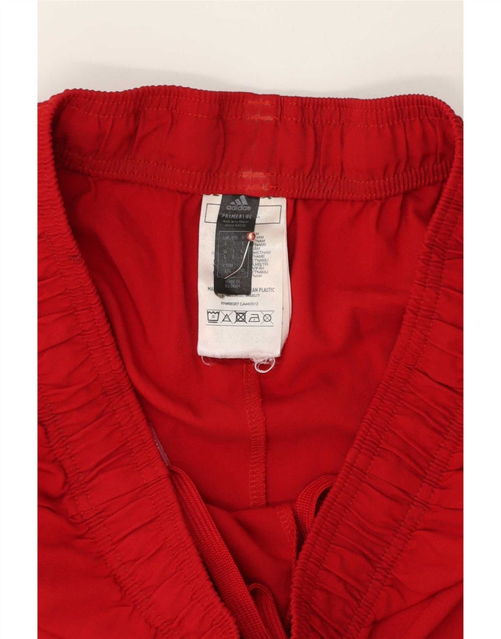 Adidas Herren Prime Blue Sport Shorts Großes rotes Polyester