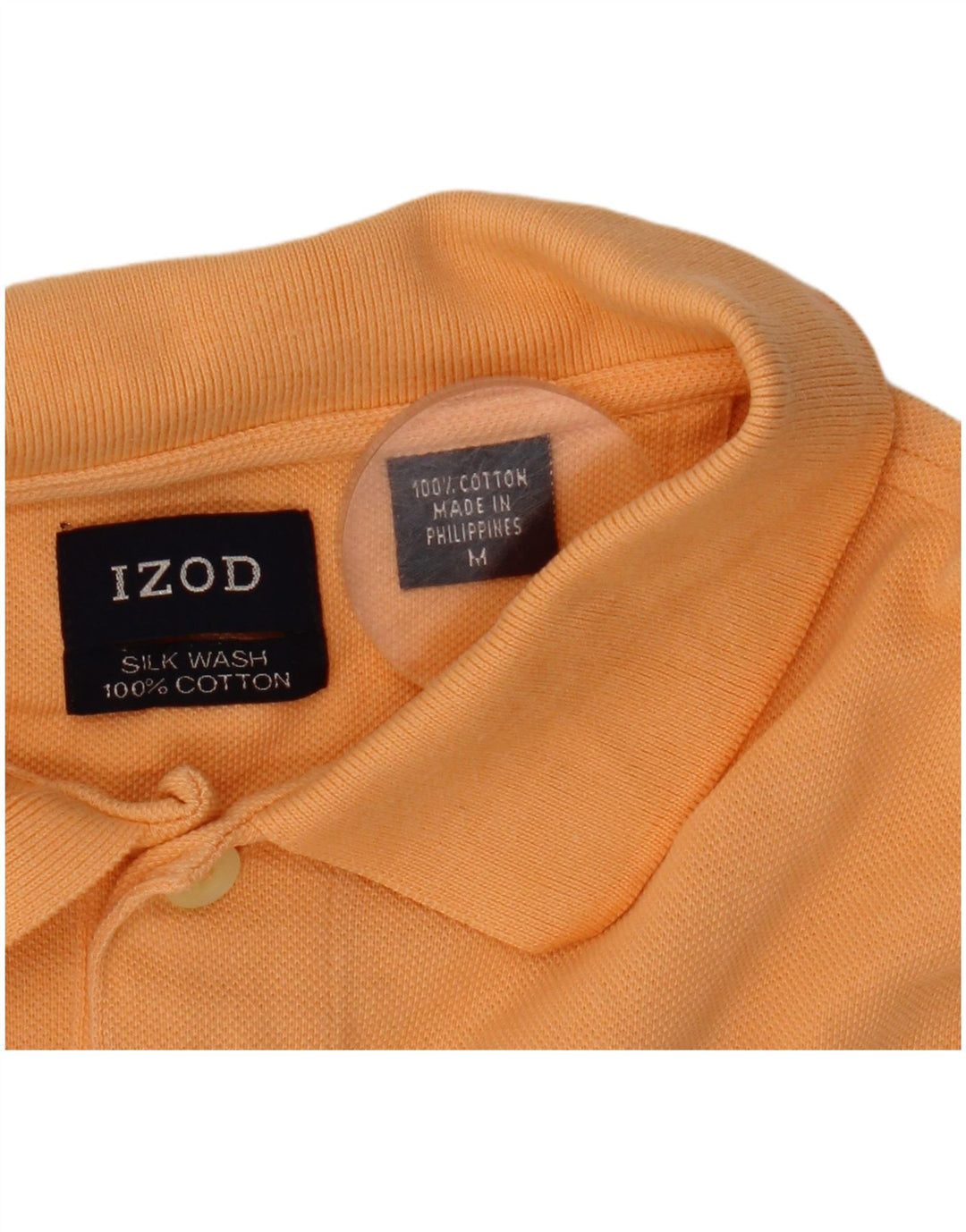 IZOD Herren Poloshirt Mittelorange Baumwolle