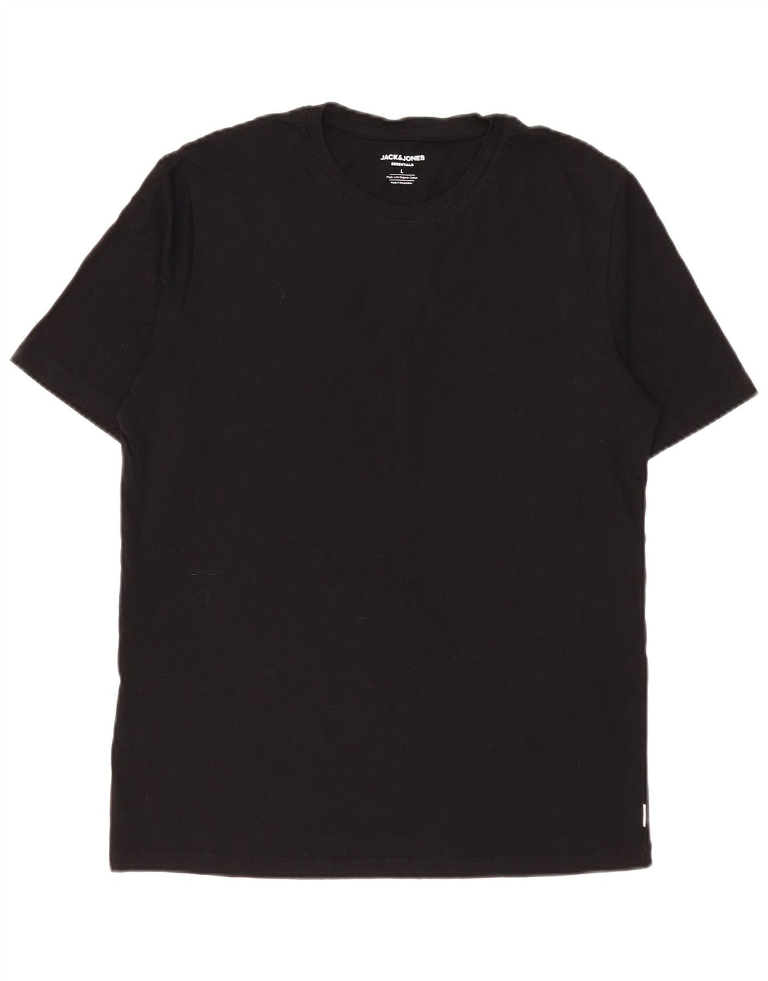 Jack & Jones Herren T-Shirt Top Large Schwarz Baumwolle