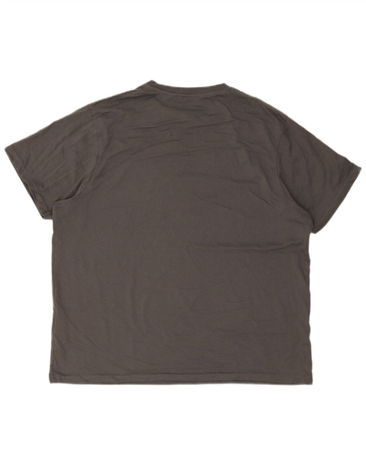 Mountain Warehouse Herren-T-Shirt mit Grafik, XL, graue Baumwolle
