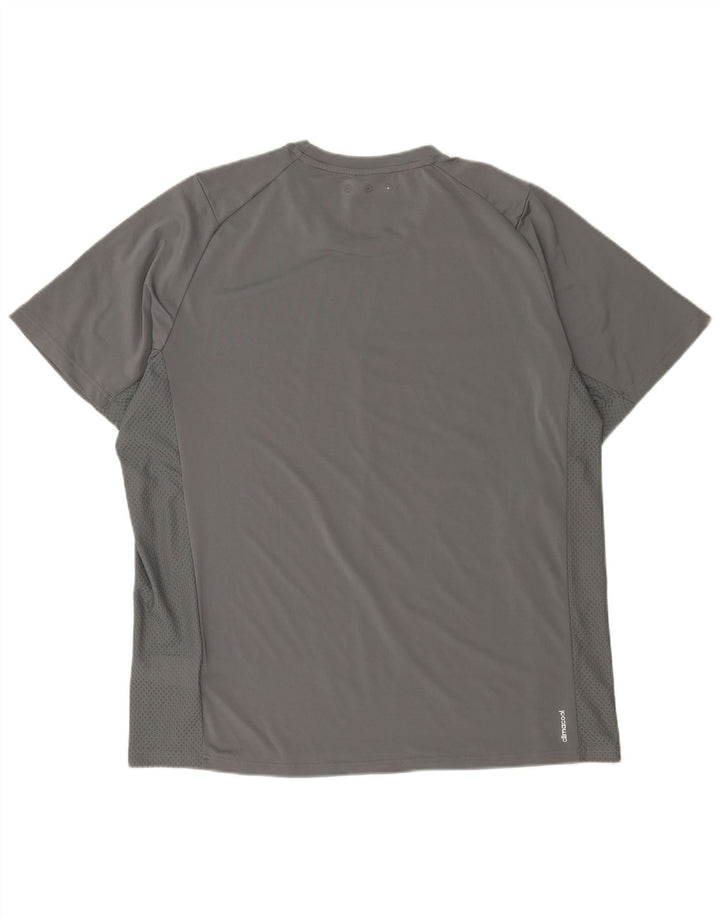 Adidas Herren Climacool T-Shirt Top XL Grau Polyester