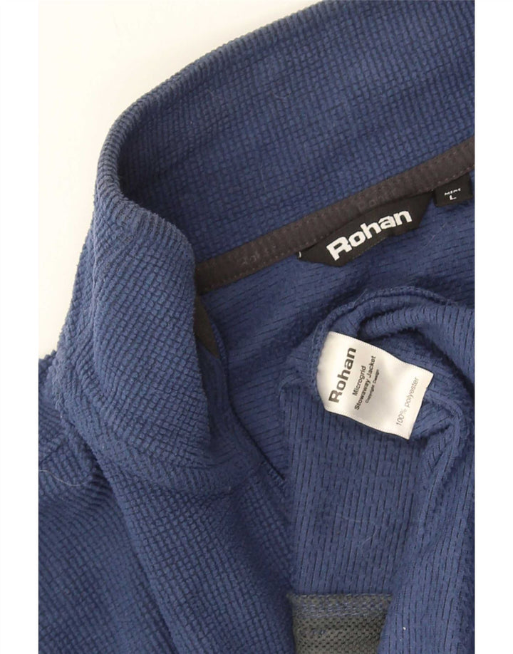 Rohan Herren Fleecejacke UK 40 Large Marineblau Polyester